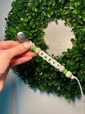 Custom Name Fishing Paci Teething Clip
