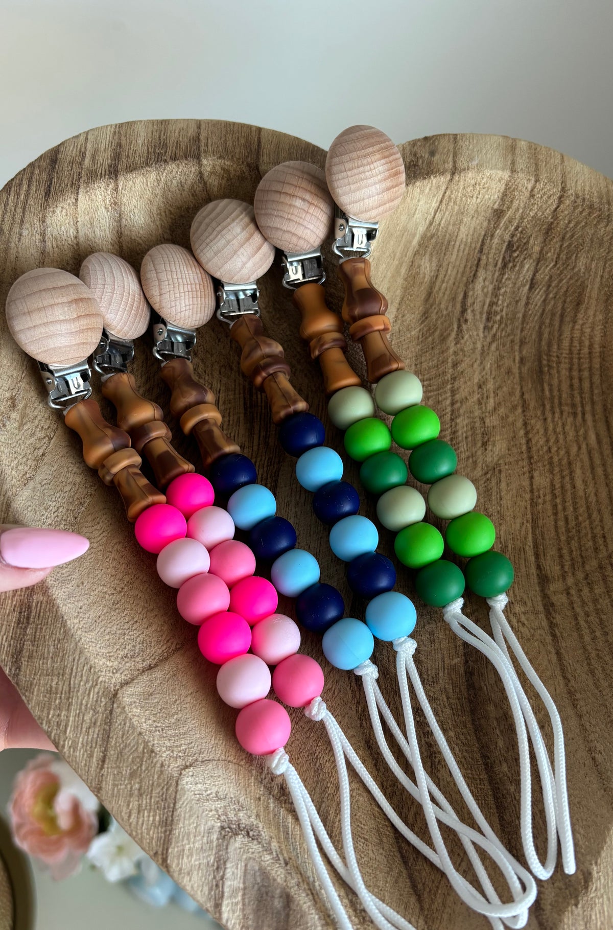 Duck Call Paci Clip