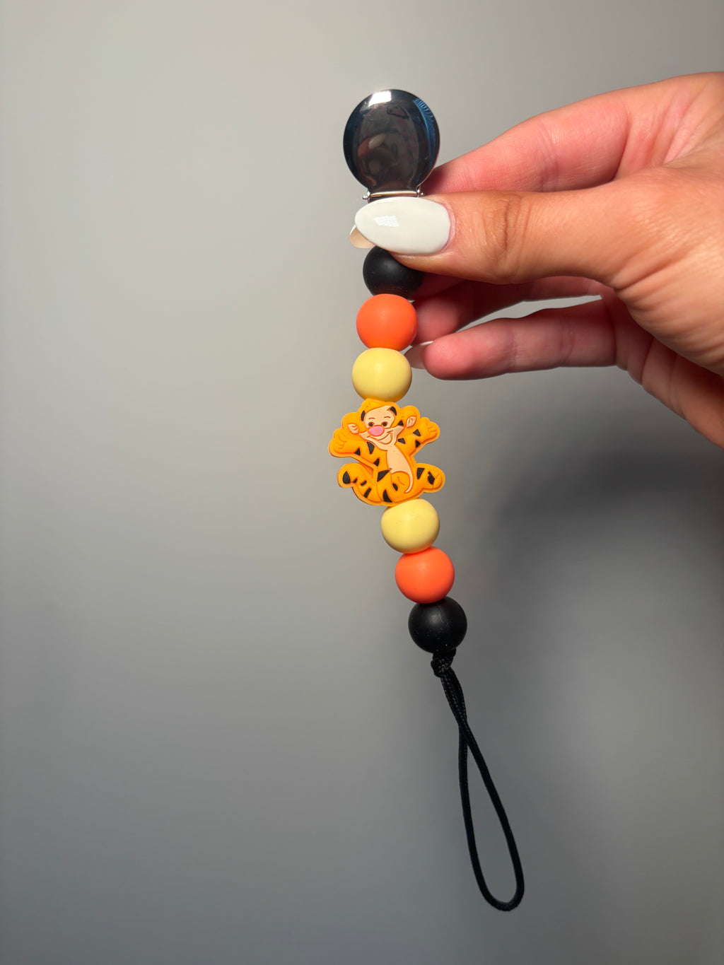 Tiger Paci Teething Clip