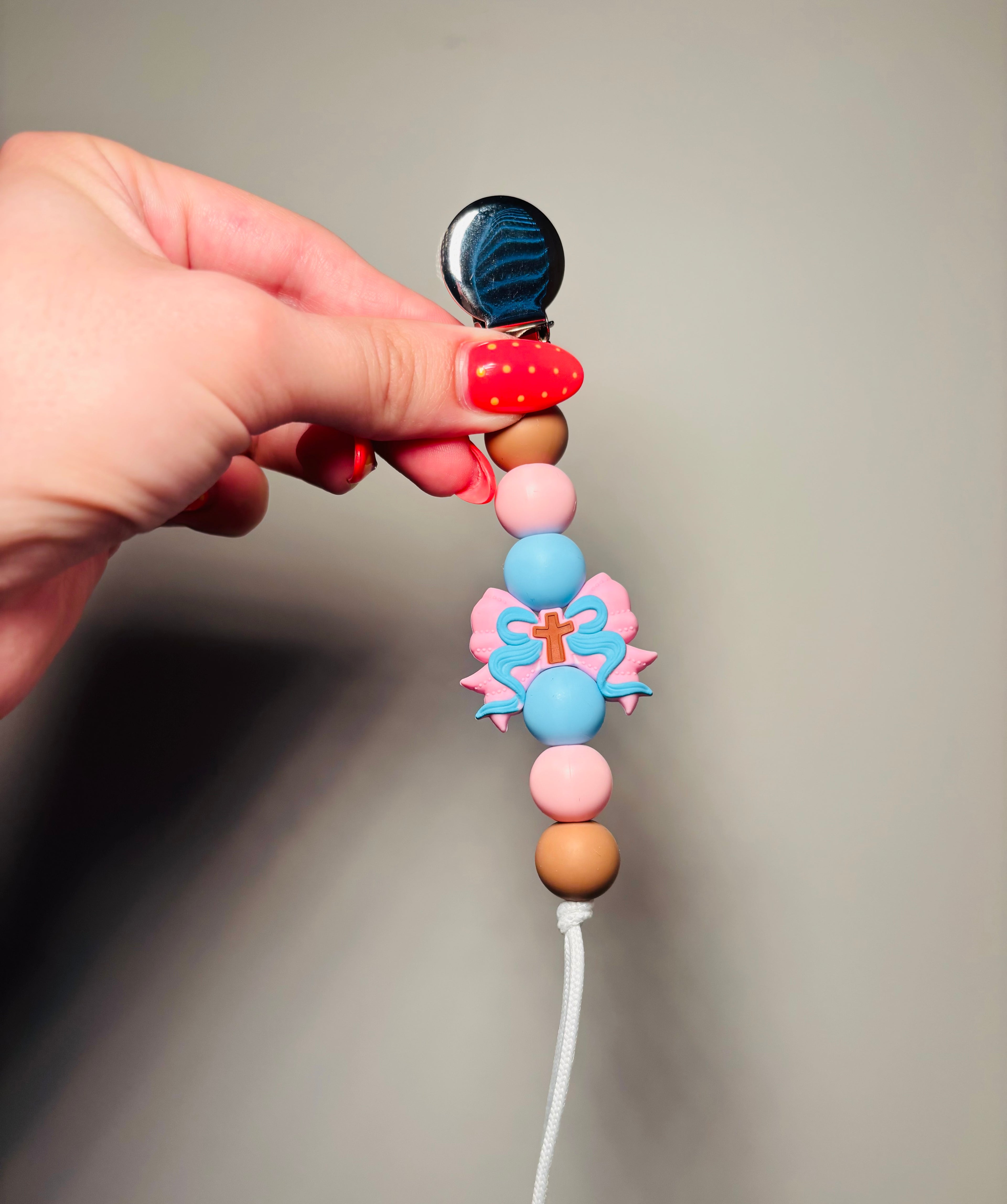 Cross Bow Paci Teething Clip