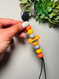 Summer Mouse Paci Teething Clip