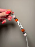 Custom Name Sports Paci Teething Clip