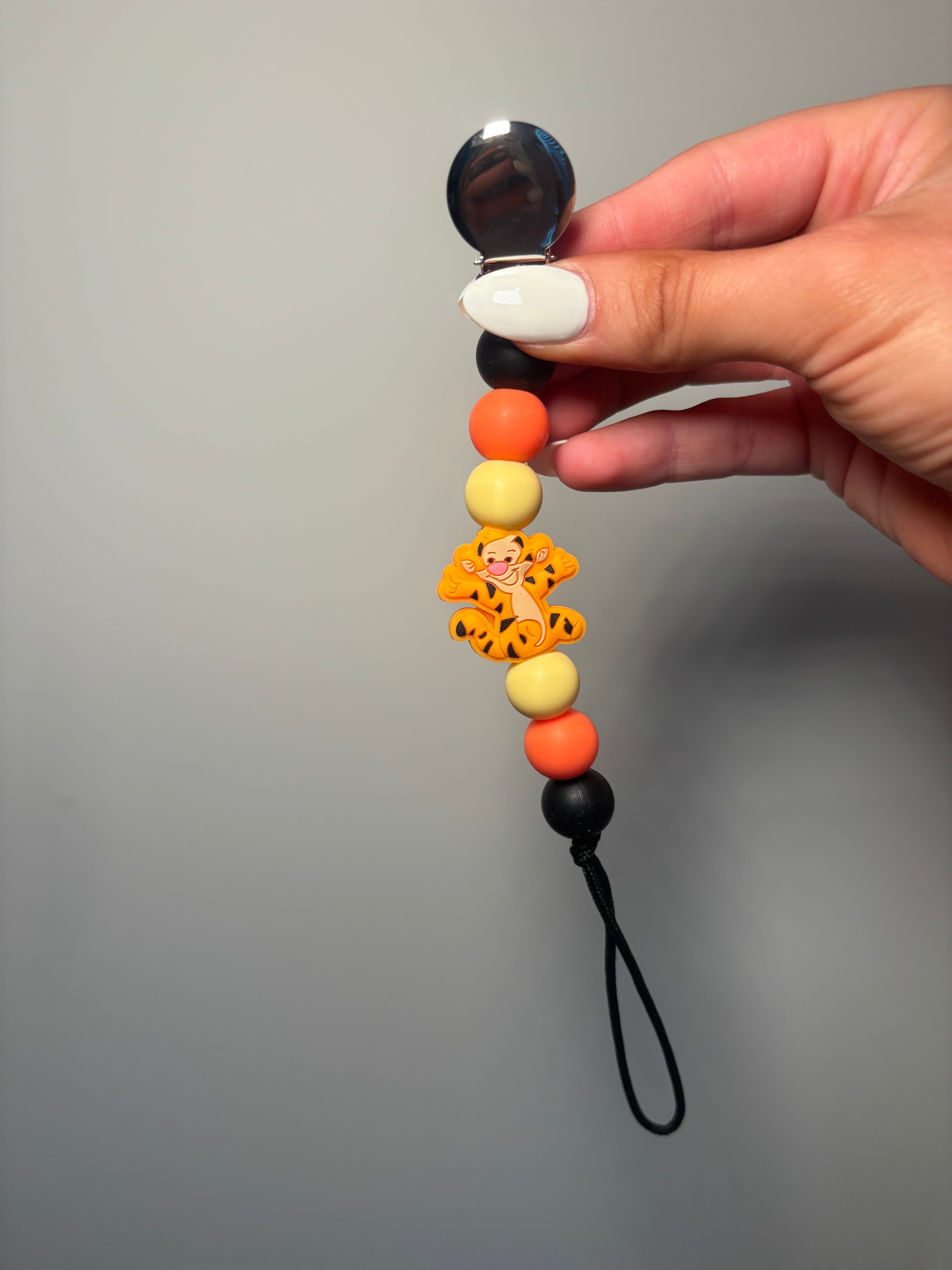 Tiger Paci Teething Clip