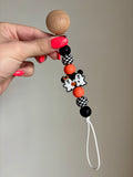Double Mouse Paci Teething Clip