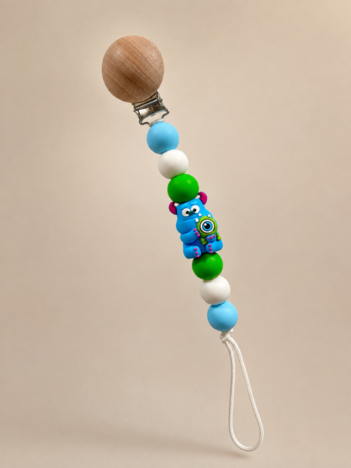 Blue monster Paci clip