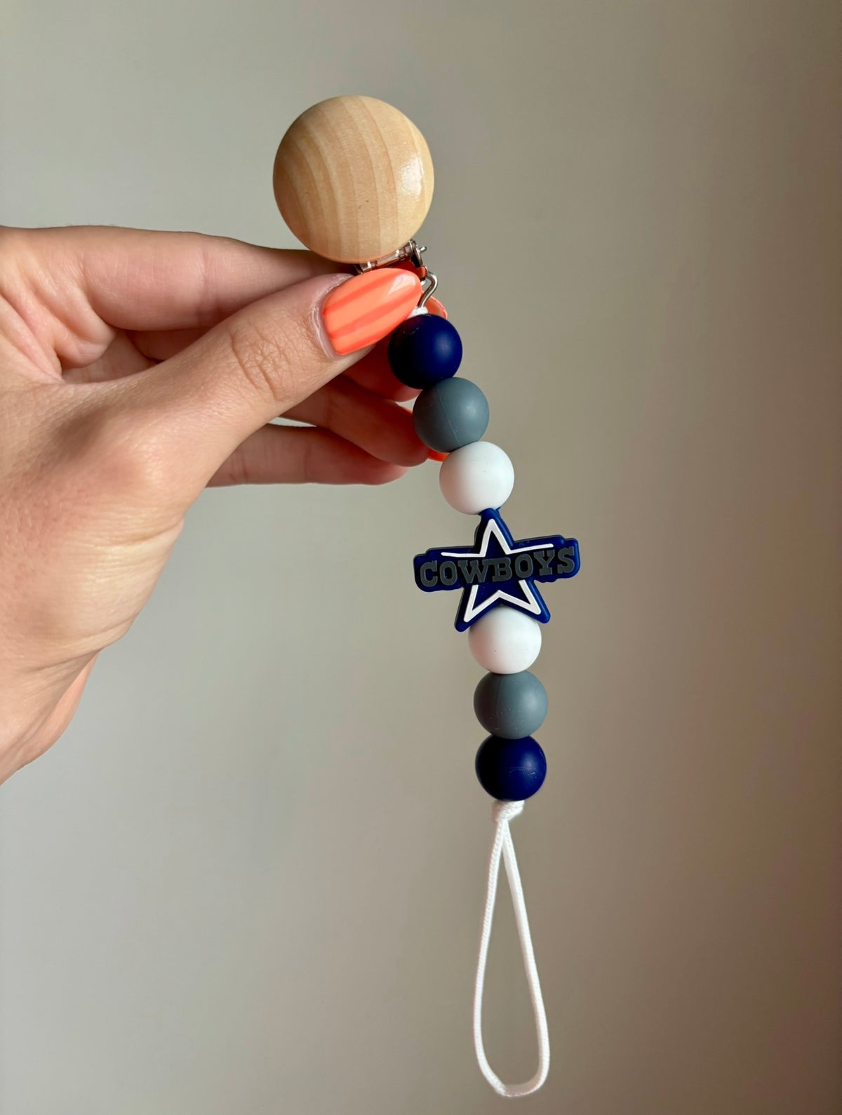 Dallas Football Paci Clip