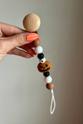 Pumpkin Snoop Paci Clip