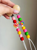 Lollipop Paci Teething Clip