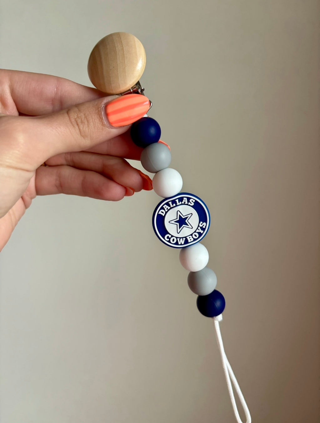 Dallas Football Paci Clip