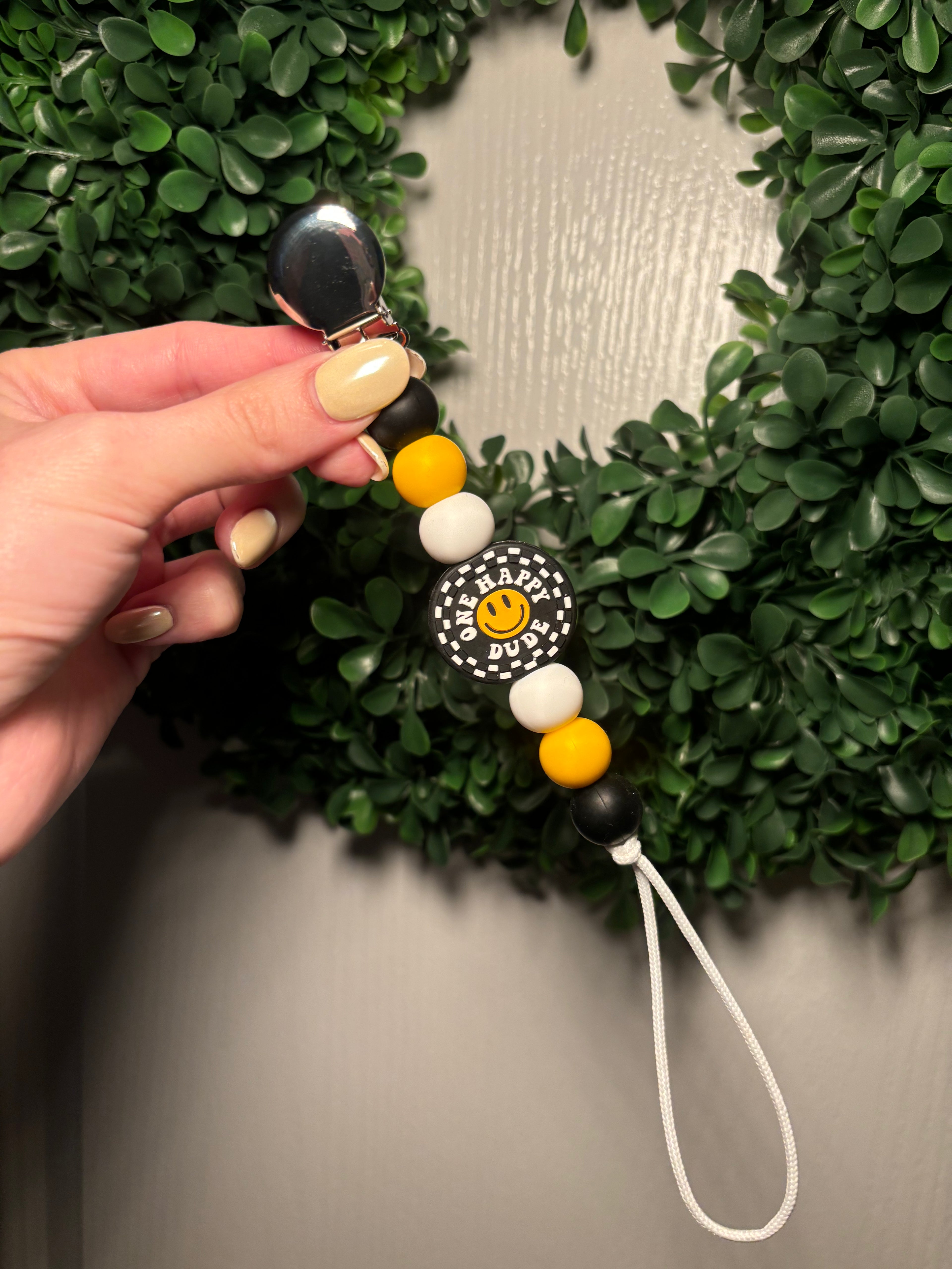 One Happy Dude Paci Teething Clip