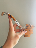 Custom Duck Call Paci Teething Clip & Teether