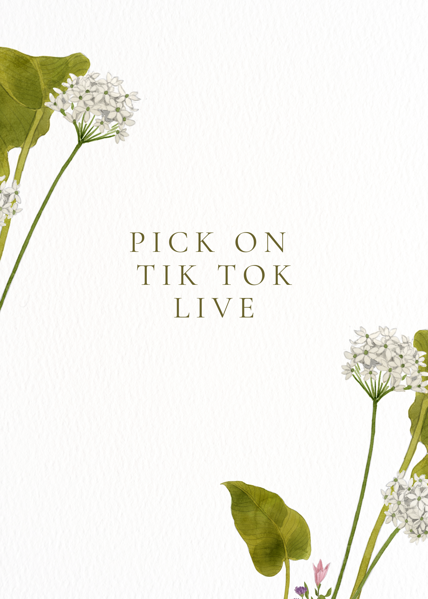 Pick on Live