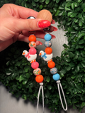 Geese Bow Paci Teething Clip