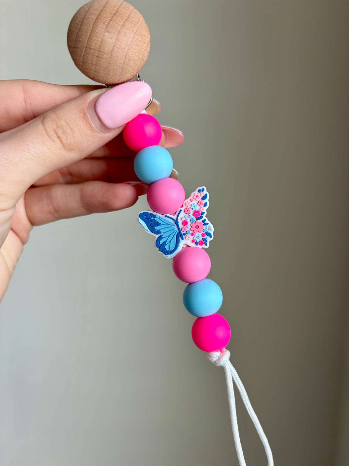 Butterfly Paci Clip