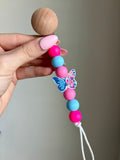 Butterfly Paci Clip